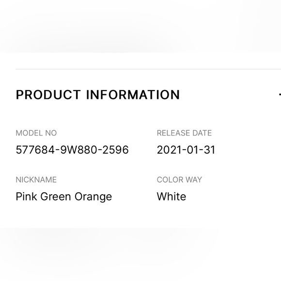 Gucci Screener sneaker (pink, green, orange) -womens - Picture 6 of 15